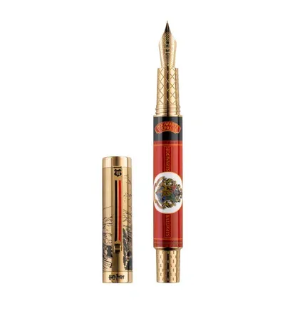 Montegrappa Harry Potter Platform 9¾ Fountain Pen In Red