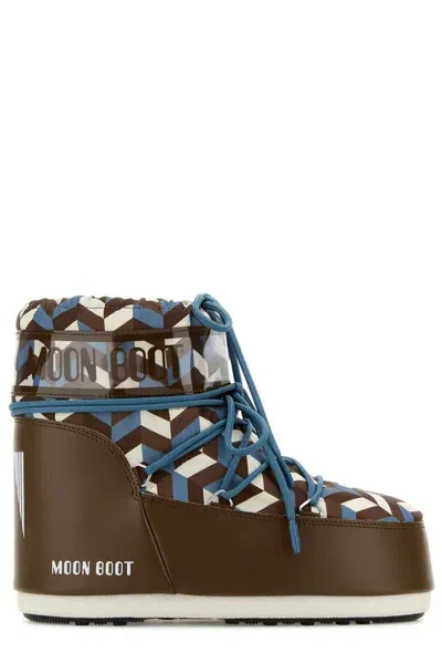 Moon Boot Icon Geometric Printed Lace In Multi