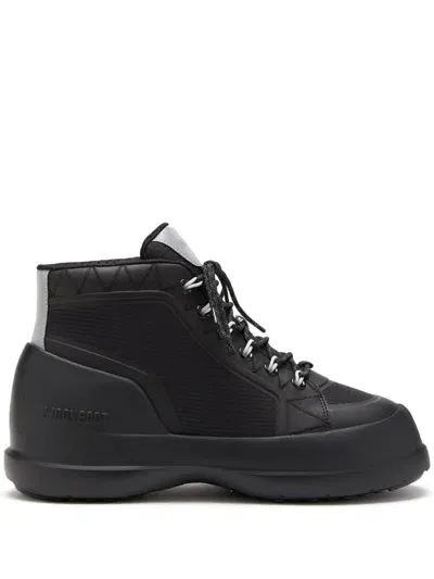 Moon Boot Luna Trek Boots In Black