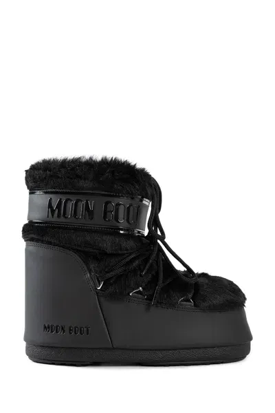 Moon Boot Unisex Black Boots