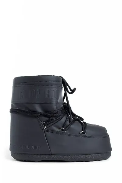 Moon Boot Unisex Black Boots