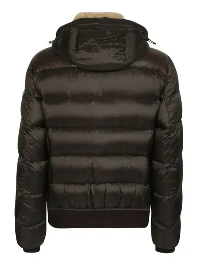 Moorer Down Jackets In Brown