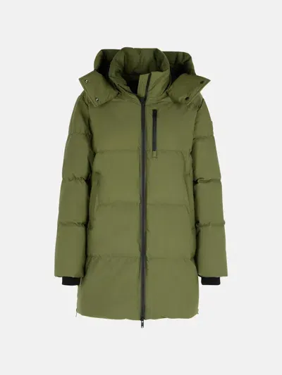 Moose Knuckles 'chelia 3q' Green Nylon Blend Parka