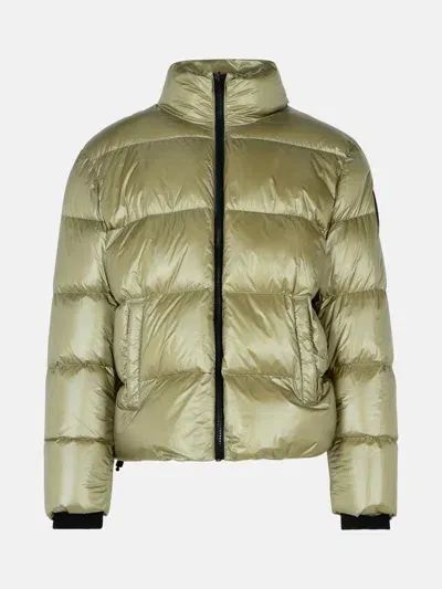 Moose Knuckles 'kings' Green Nylon Down Jacket