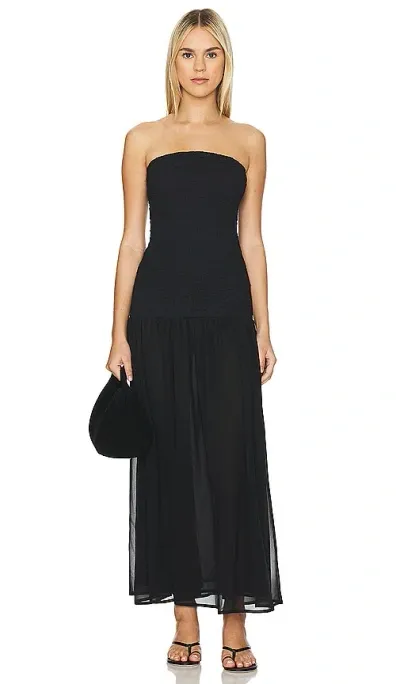 More To Come Kian Maxi Dress In Black