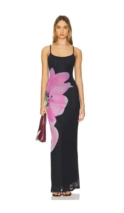 More To Come Nadia Maxi Dress In Black