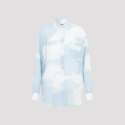 Moschino Shirt All Over Print In White