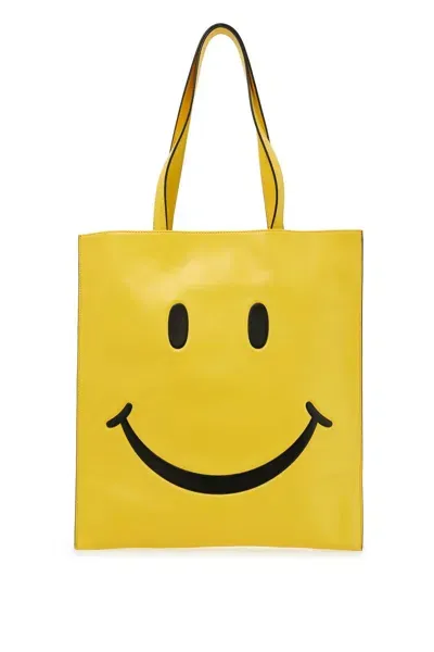 Moschino Smiley® Tote In Yellow