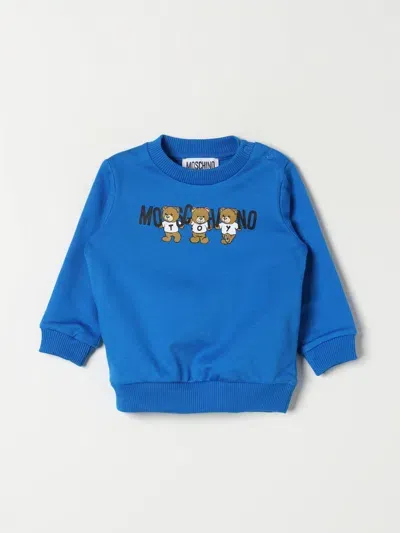 Moschino Babies' Sweater  Kids Color Blue