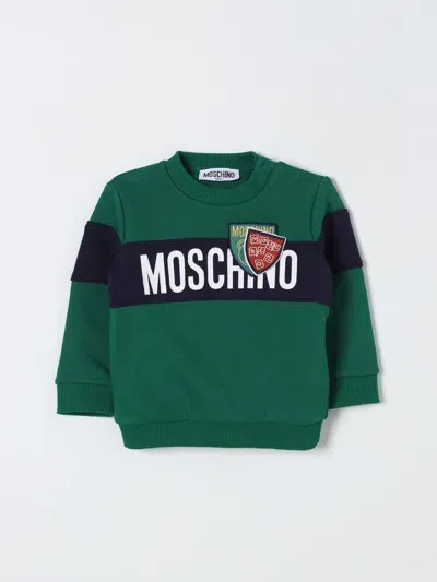 Moschino Sweater  Kids Color Green In Grün