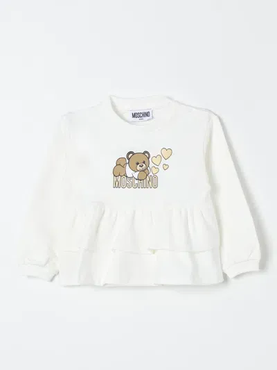 Moschino Sweater  Kids Color Yellow Cream