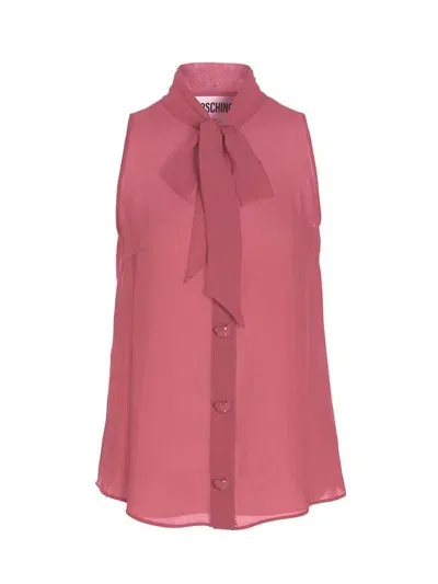 Moschino Top In Light Pink