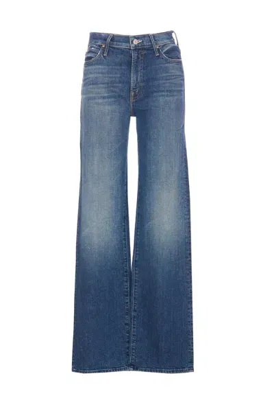 Mother The Kick It Tarot Time Jeans In Blue