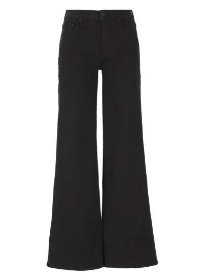 Mother The Twister Sneak Jeans In Black