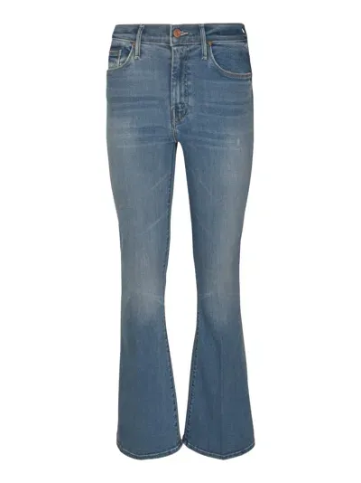 Mother Weekender Jeans In Stonewash