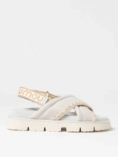 Mou Flat Sandals  Woman In White