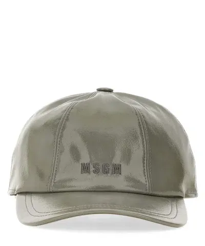 Msgm Hat In Green