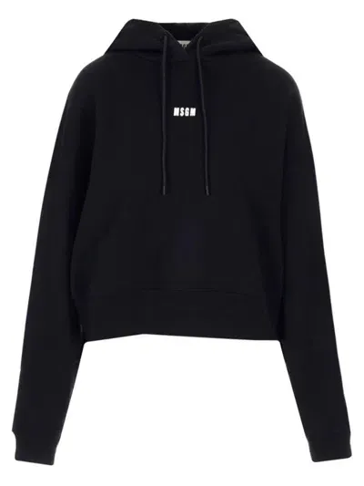 Msgm Sudadera - Negro In Black