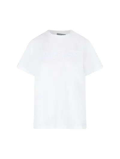 Mugler Logo T-shirt In White