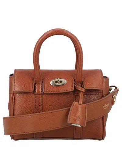 Mulberry Bayswater Mini Handbag In Brown