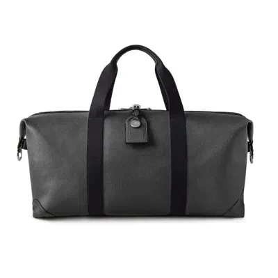 Mulberry Medium Clipper Eco Scotchgrain Duffel In Black