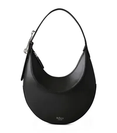 Mulberry Mini Pimlico Hobo Leather Bag In Black