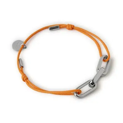 Mulberry Softie Cord Bracelet In Orange