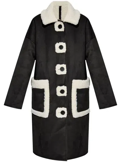 Munthe Reversible Coat In Schwarz