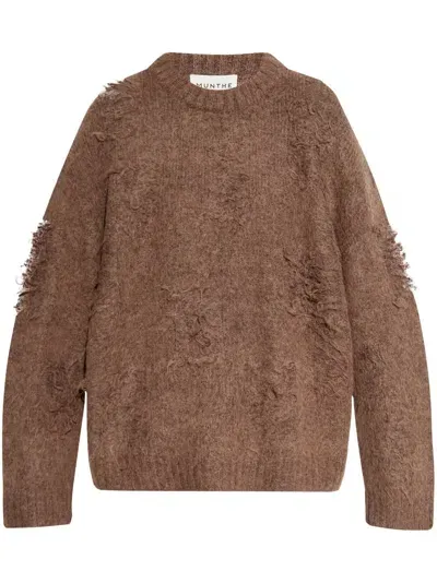 Munthe Taccu Sweater In Brown