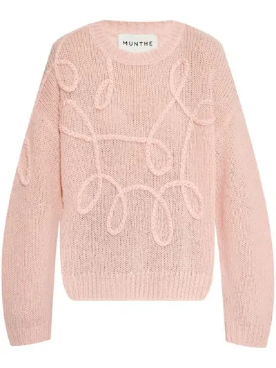 Munthe Tahlis Sweater In Pink