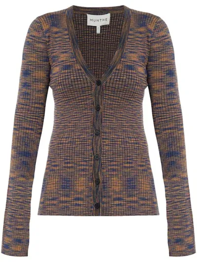 Munthe Tarikko Cardigan In Brown