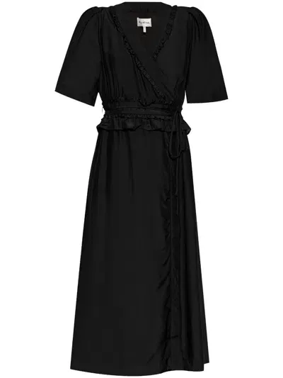 Munthe Tiffa Midi Dress In Black