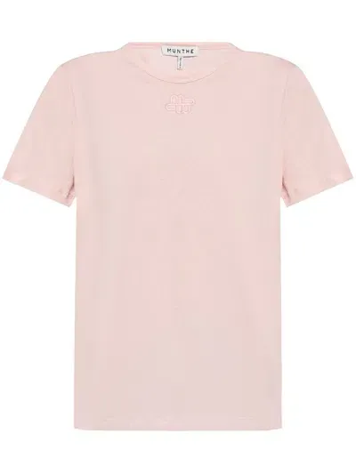 Munthe Tylie T-shirt In Pink