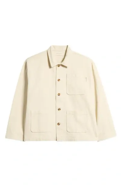 Museum Of Peace And Quiet Museum Of Peace & Quiet Cotton Chore Jacket In Bone