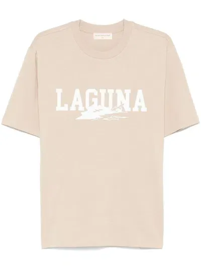 Museum Of Peace And Quiet Cotton T-shirt In Beige