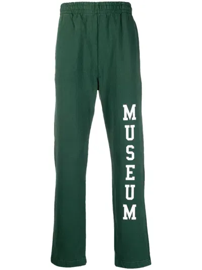 Museum Of Peace And Quiet Green Varsity Lounge Pants