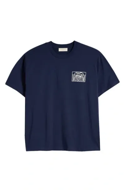 Museum Of Peace And Quiet Museum Of Peace & Quiet Museum Ranch Graphic T-shirt In Navy