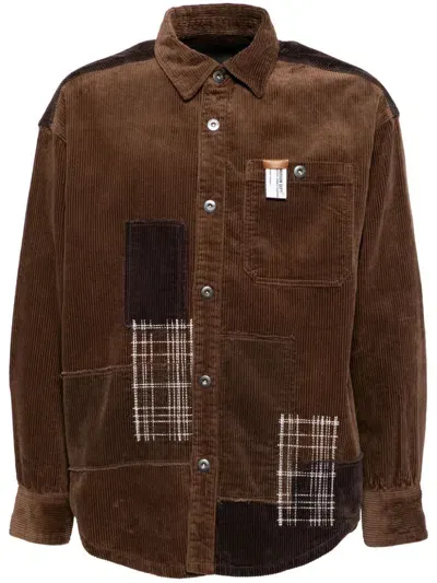 Musium Div. Corduroy Shirt In Brown