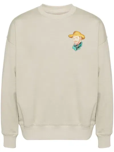 Musium Div. Graphic Sweatshirt In Nude