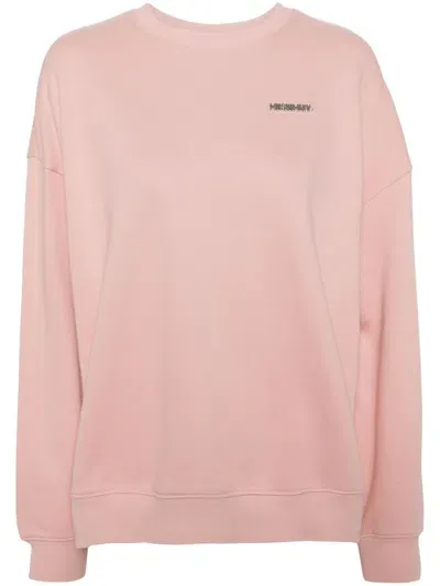 Musium Div. Logo Sweatshirt In Rosa