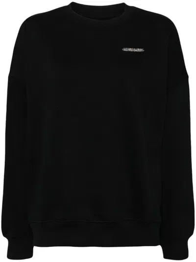 Musium Div. Logo Sweatshirt In Schwarz