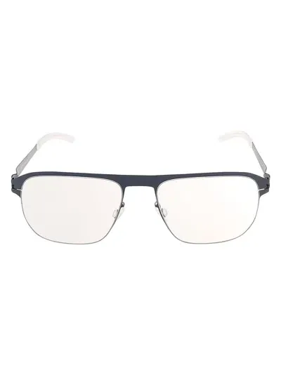 Mykita Lorenzo Square-frame Glasses In Blue