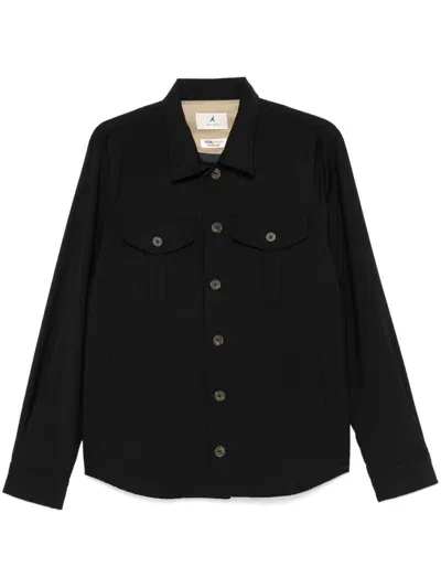 Myths Shirt Jacket In Black