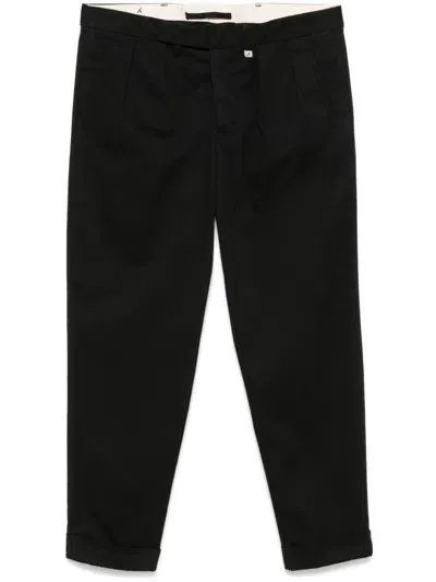 Myths Tapered Trousers In Black