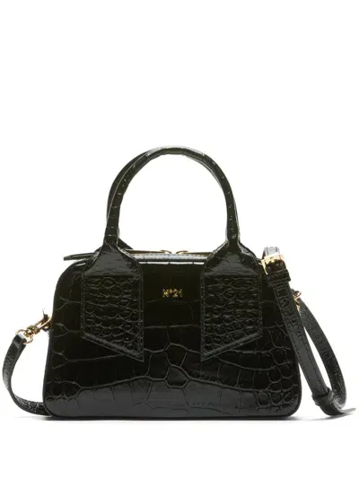 N°21 Mini Bauletto Shoulder Bag In Black