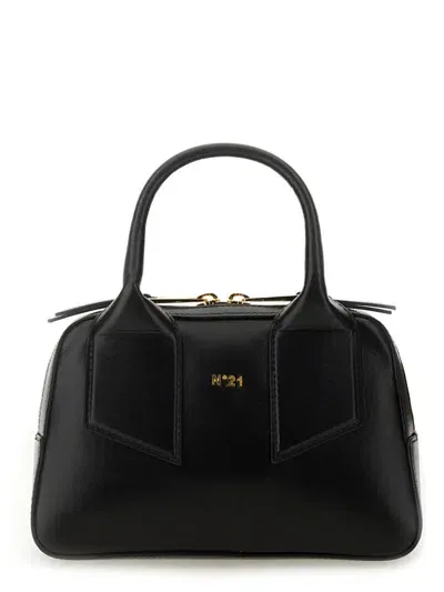 N°21 Mini Satchel Bag In Black