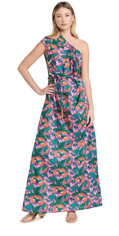 Nackiyé Wild Thing Dress Bright Flower Garden