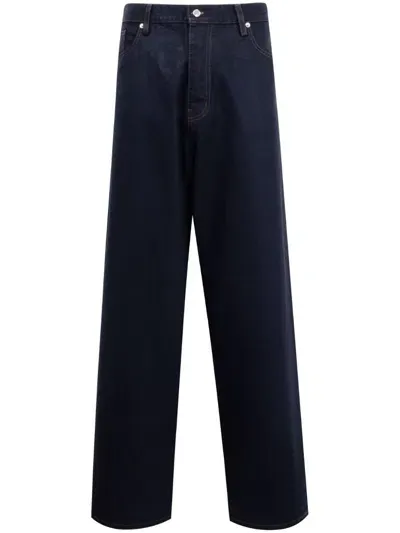 Nahmias Cotton Wide-leg Jeans In Braun