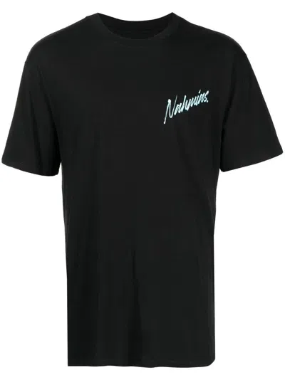 Nahmias Miracle Surf Printed Cotton T-shirt In Black