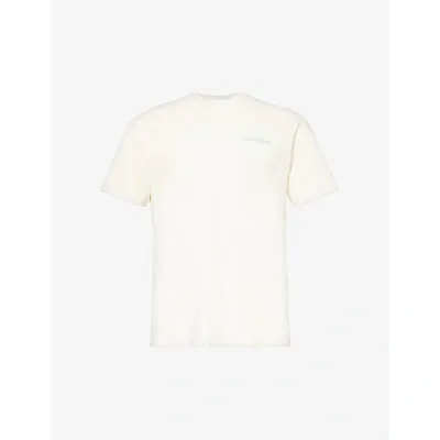 Nahmias White Queen Of The Coast Cotton T-shirt In Neutrals